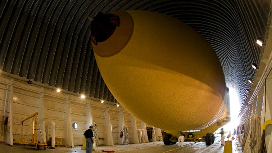 Space Shuttle Gas Tank